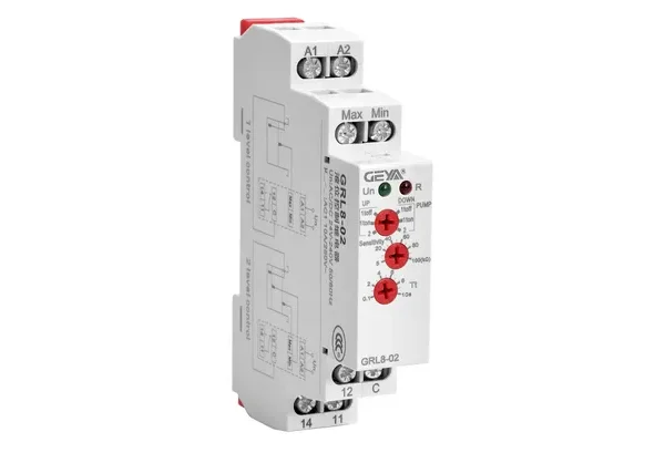 Relais de contrôle de niveau GEYA AC/DC 24-240V